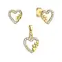 Lovrin Złoty komplet biżuterii 585 serce z serduszkami 1,6g Sklep