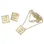 Złoty komplet biżuterii 585 z greckim wzorem 6,58g Sklep