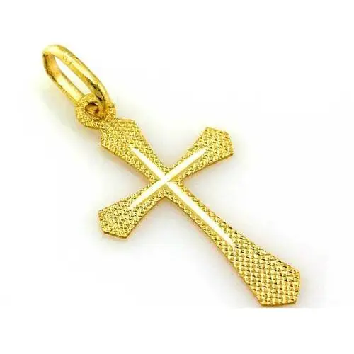 Złoty komplet biżuterii 585 z krzyżykiem chrzest 3