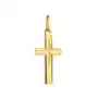Złoty krzyż 585 krzyżyk żłobiony, 4-9-K00009-2 Sklep