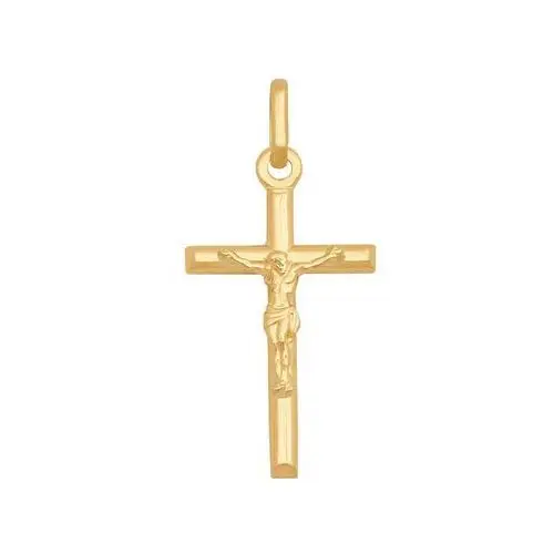 Lovrin Złoty krzyżyk 585 klasyczny krzyż 0,99 g