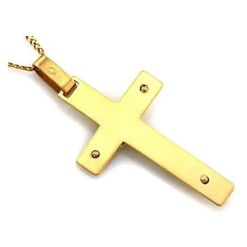 Złoty krzyżyk 585 krzyż z wizerunkiem Jezusa 2,70 g 2