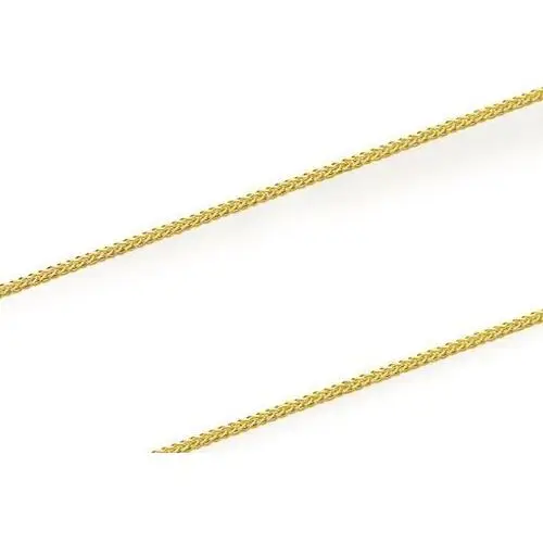 Złoty łańcuszek 375 splot lisi ogon 45 cm 1,38g Lovrin