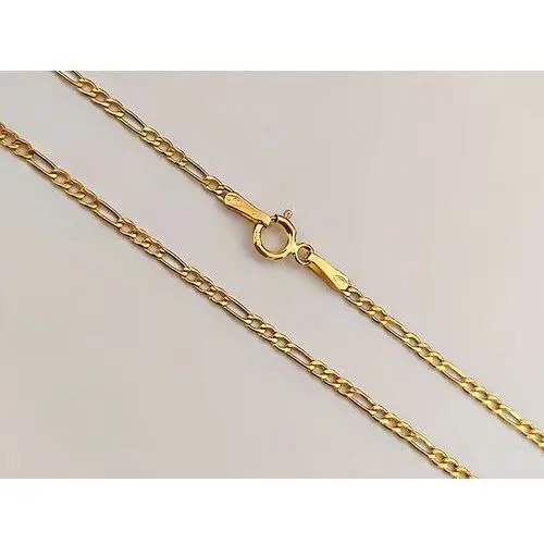 Lovrin Złoty łańcuszek 585 elegancki figaro 45cm na prezent 3