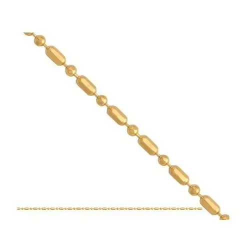 Lovrin Złoty łańcuszek 585 fantazyjny splot 45 cm 1,70g