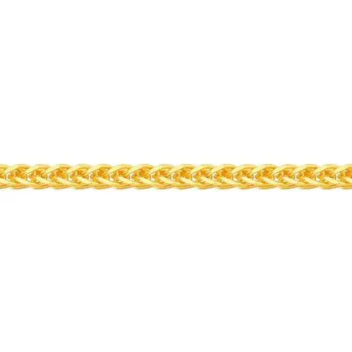 Złoty łańcuszek 585 LISI OGON 50 CM 14K 1,20g, kolor żółty 2