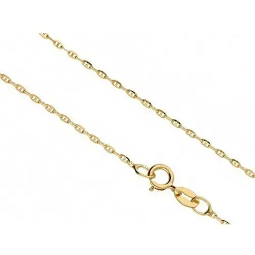 Złoty łańcuszek 585 marina gucci 45 cm elegancki 1,18g