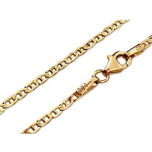 Lovrin Złoty łańcuszek 585 marina gucci 50 cm klasyczny elegancki splot na prezent 14kt
