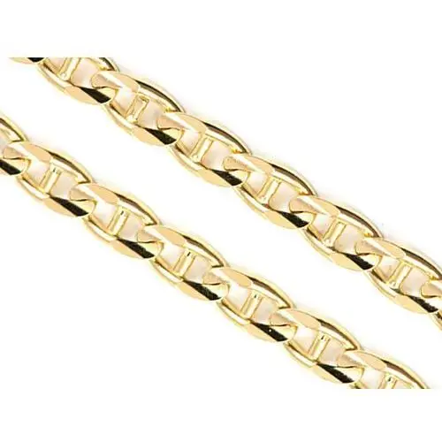 Złoty łańcuszek 585 masywny o splocie Marina Gucci na prezent 60cm