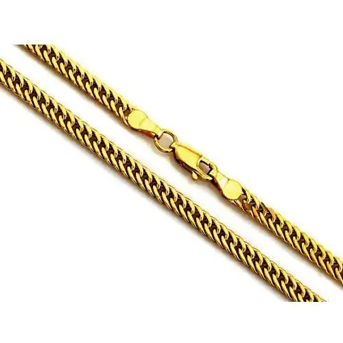 Złoty łańcuszek 585 mocny splot 50cm prezent 8.31g