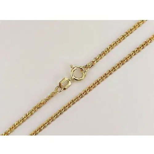 Złoty łańcuszek 585 monaliza elegancki klasyczny 45cm splot nonna 14kt na prezent, TU00537 s1 3