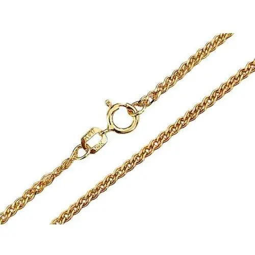 Złoty łańcuszek 585 monaliza elegancki klasyczny 45cm splot nonna 14kt na prezent, TU00537 s1