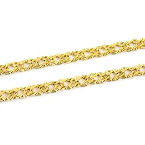 Lovrin Złoty łańcuszek 585 przeplatane ogniwa 45cm 2,8g