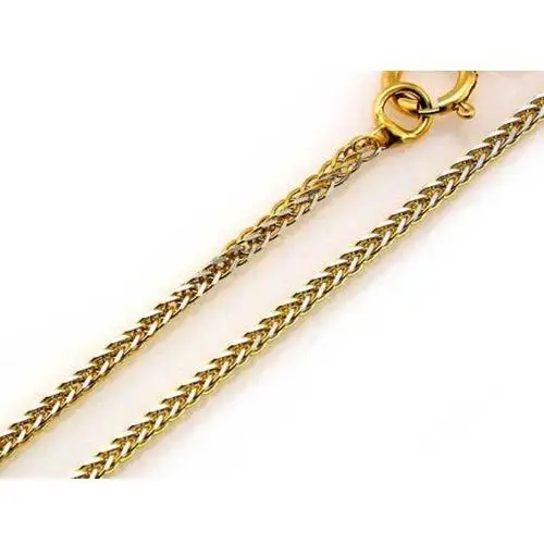 Lovrin Złoty łańcuszek 585 splot elegancki lisi ogon 60 cm