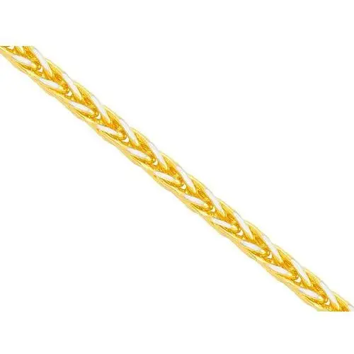 Złoty łańcuszek 585 splot lisi ogon 1,55 g, Lv002a S44CM
