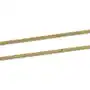 Złoty łańcuszek 585 splot lisi ogon pełny 38cm 2,8g Sklep