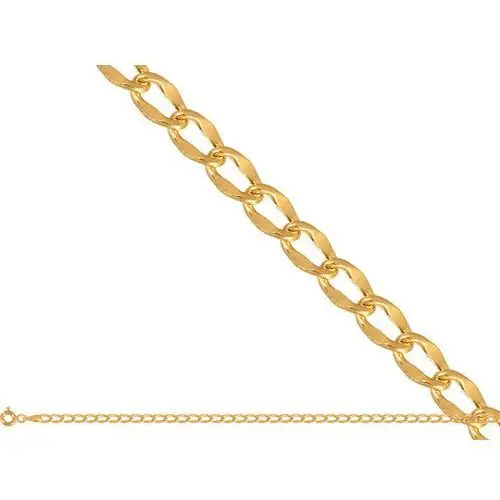 Lovrin Złoty łańcuszek 585 splot pancerka pancer 45cm 1,80g