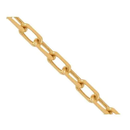 Złoty łańcuszek ankier 585 elegancki splot 45 cm prezent 7,4g, Lp105 (ROD)