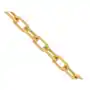 Złoty łańcuszek ankier 585 elegancki splot 45 cm prezent 7,4g, Lp105 (ROD) Sklep