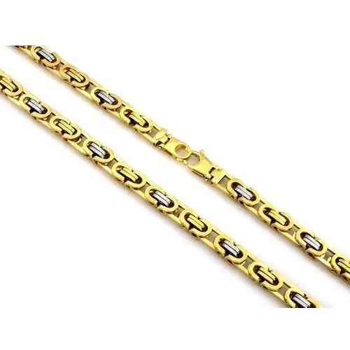 Złoty łańcuszek męski 585 splot królewski 55 cm, LA3472C