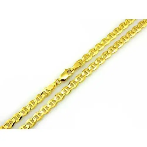Złoty łańcuszek splot Guci marina 3.4mm, kolor żółty 2
