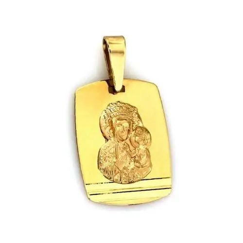 Złoty medalik 333 frezowany z Matką Boską 0,86g, ZA6062B