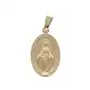 Lovrin Złoty medalik 585 chrzest matka boska cudowna Sklep