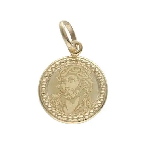 Złoty medalik 585 jezus chrzest komunia 0,94g Lovrin