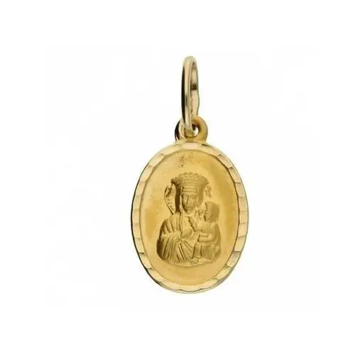 Złoty medalik 585 matka boska częstochowska Lovrin