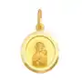 Złoty medalik 585 matka boska komunia chrzest 2,50g Lovrin Sklep