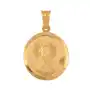 Złoty medalik 585 Matka Boska Ostrobramska Chrzest 3,00g Sklep