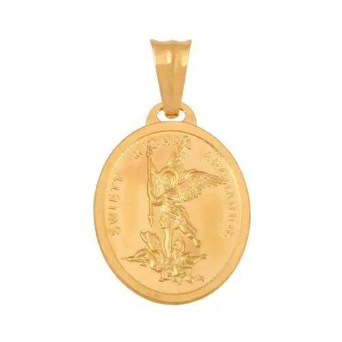 Złoty medalik 585 Michał Archanioł Chrzest 2,00g, 51903