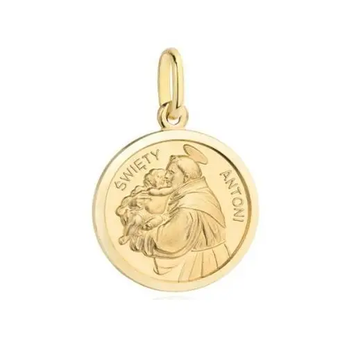 Złoty medalik 585 Święty Antoni, 5-9-M00106-2