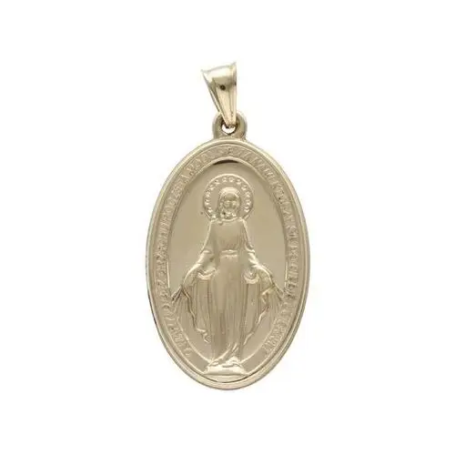 Złoty medalik 585 szkaplarz Chrzest Komunia 7,53g