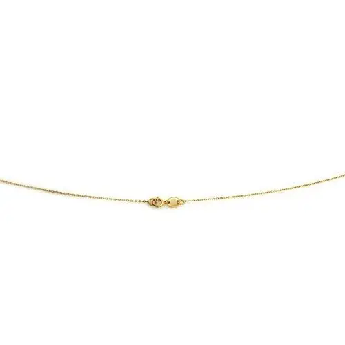 Lovrin Złoty naszyjnik 585 z infinity na długim łańcuszku 80cm 3