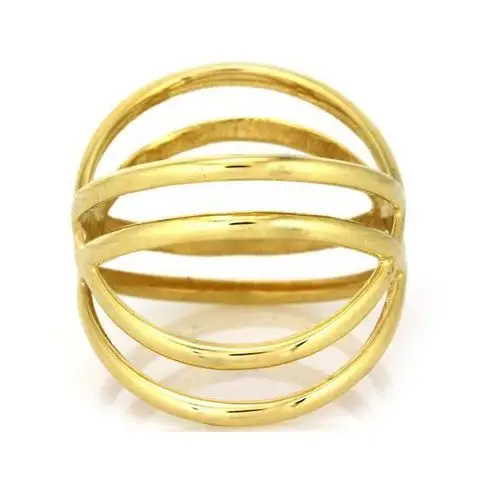 Złoty pierścionek 333 nowoczesny kształt x trendy 3,28 g Lovrin 2