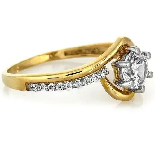 Lovrin Złoty pierścionek 333 piękny zaręczynowy 1,65 g 2