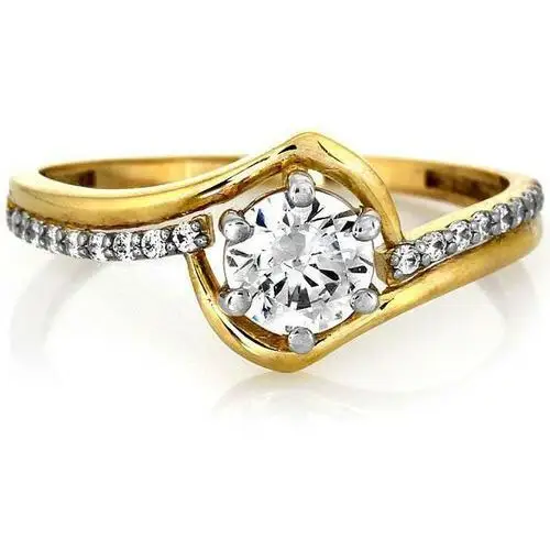 Lovrin Złoty pierścionek 333 piękny zaręczynowy 1,65 g
