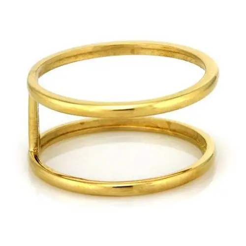 Złoty pierścionek 333 podwójny bez kamieni Lovrin 3