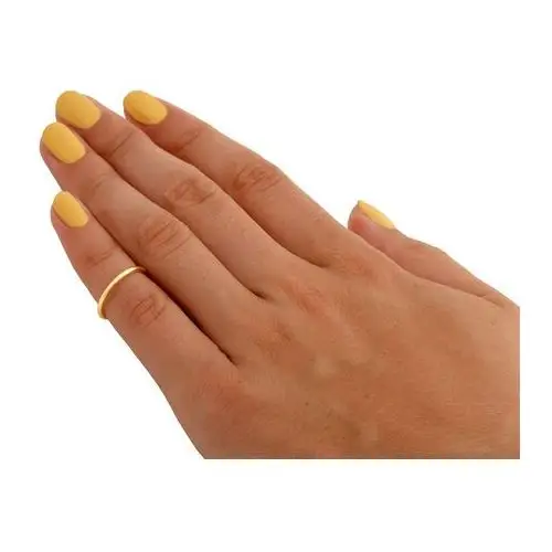 Lovrin Złoty pierścionek 585 obrączka do połowy palca 0,85 g 2