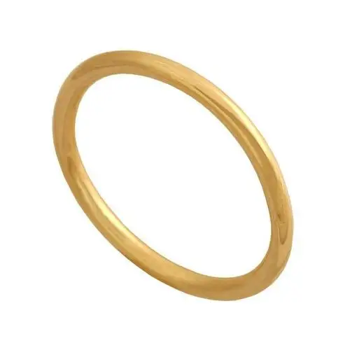 Lovrin Złoty pierścionek 585 obrączka do połowy palca 0,85 g