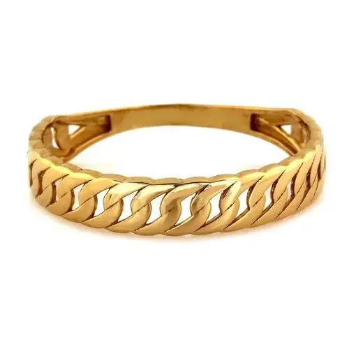 Lovrin Złoty pierścionek 585 pleciony ażurowy 1,05g 2