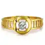 Lovrin Złoty szeroki pierścionek 585 białe złoto ażur Sklep