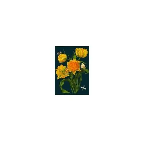 Madame treacle Karnet b6 z kopertą żółte tulipany