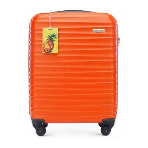 Mała walizka z ABS - u z identyfikatorem pomarańczowa, 56-3A-311-55Z2