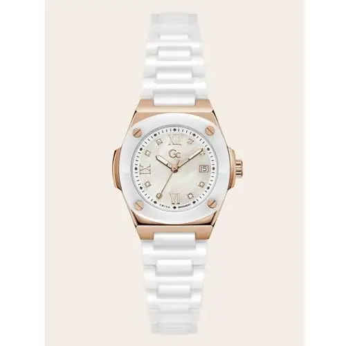 Marciano guess Analogowy zegarek gc z ceramiczną bransoletą