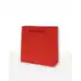 Mer plus , torebka prezentowa jednobarwna cd czerwona 10 sztuk Sklep