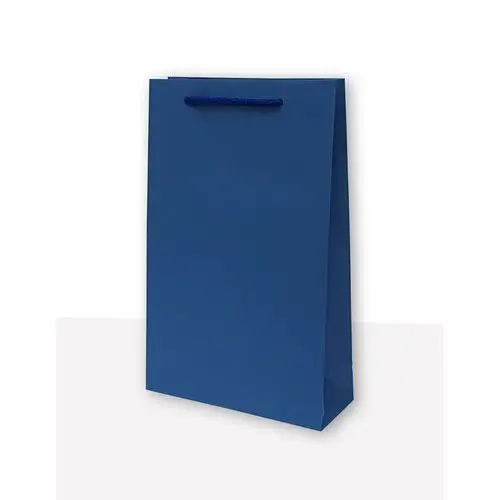 Mer plus , torebka prezentowa jednobarwna t2 niebieska 10 sztuk