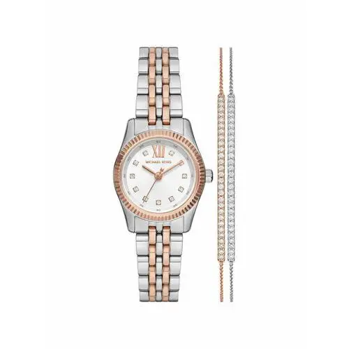 Michael Kors Zestaw zegarek i bransoletka Lexington MK4817SET Biały 2