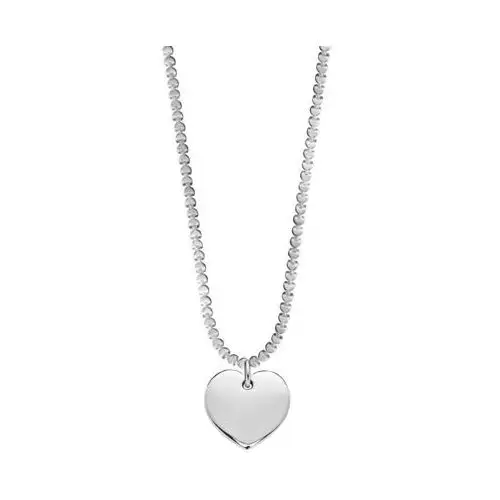 Naszyjnik Hearts z zawieszką serce posrebrzany 40+5 cm